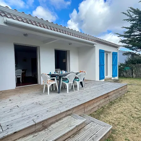 Maison Familiale 3 Avec Jardin, Terrasse En Bois Et Wifi, A 200m De La - Fr-1-231-313 ブルティニョール・シュル・メール